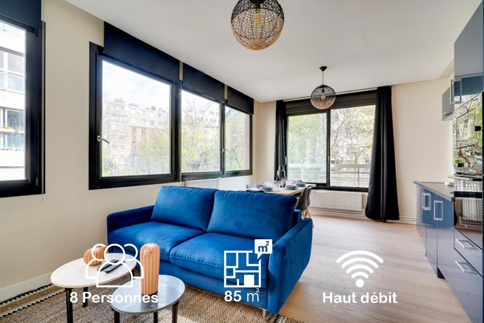 186 Suite Six - Superb Apartment In Париж Екстериор снимка
